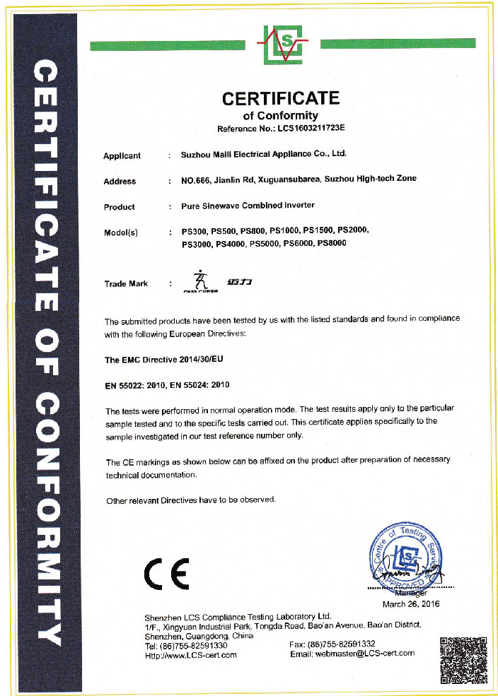 CE Certification