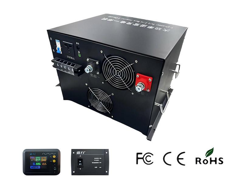 เครื่องอินเวอร์เตอร์-ชาร์จเจอร์ความถี่ต่ำ 10000W ซีรีส์ QSP